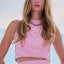 Women's Sleeveless Skirt Set