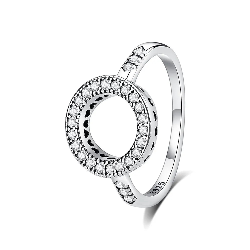 925 Sterling Silver Engagement Ring