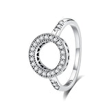 925 Sterling Silver Engagement Ring