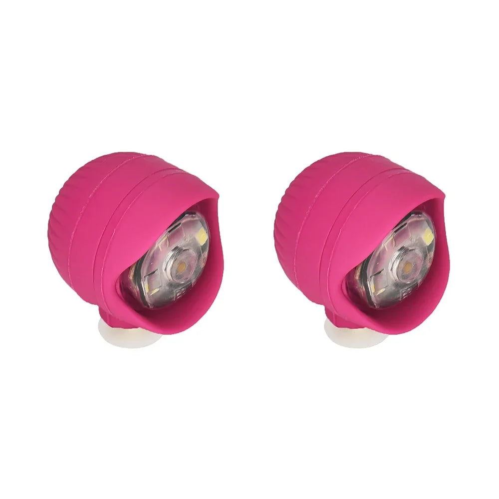 Women LED Shoe Light Charms Rainbow