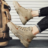 GripHike™ Men’s High-Top Hiking Boots