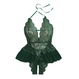 Plus Size Lace Bodysuit