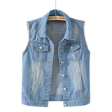 Women’s Blue Casual Denim Jacket