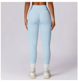 Summer Breathable Women's Yoga Leggings – High Waist Gym Workout Pants