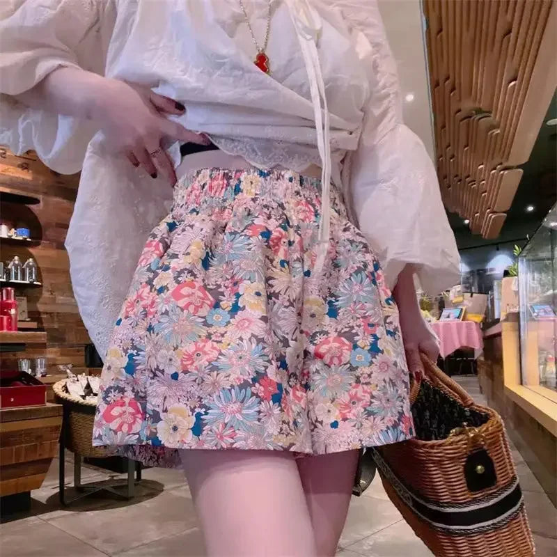 Women's Loose High Waist Shorts
