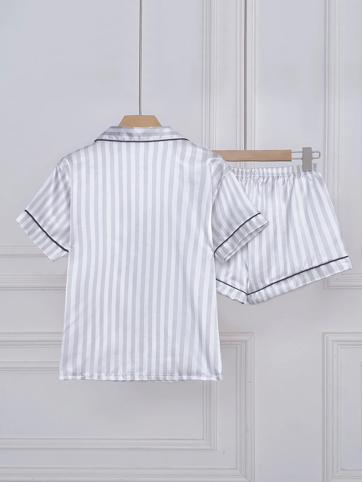Women Satin Short Pajama Set
