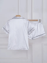 Women Satin Short Pajama Set
