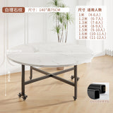 Round Foldable Dining Table