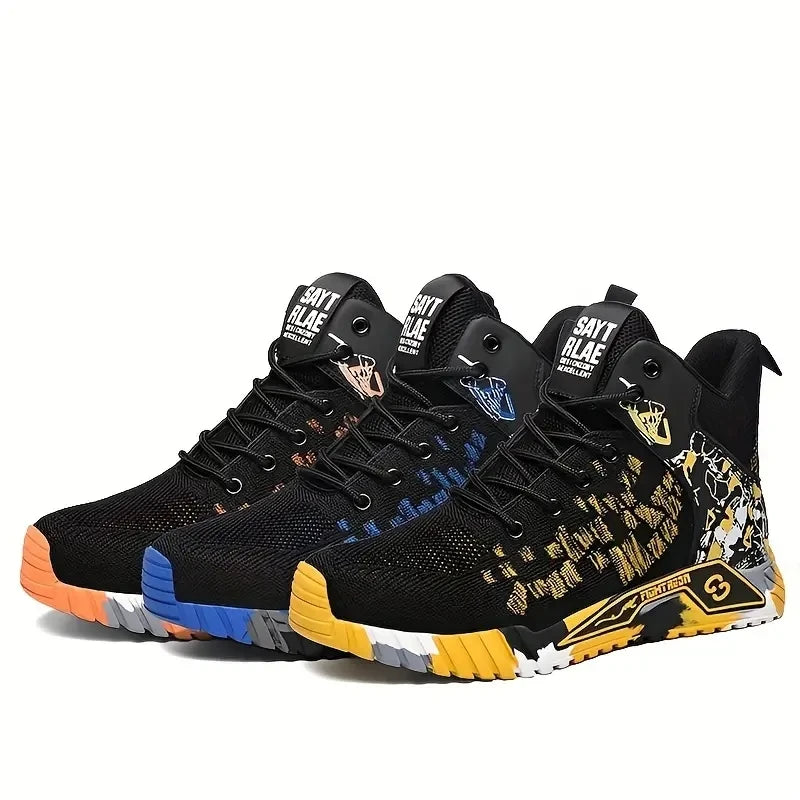 Men High Top Work Safety Boots