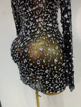 Women's Sparkling Party Mini Dress