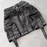 PlaidPunk™ – Pocket Plaid Y2K Mini Skirt (Harajuku Streetwear)