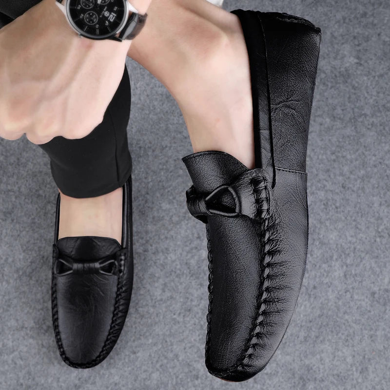 Men’s Handmade Casual Driving Loafers