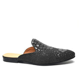 Men’s Crocodile Leather Mules