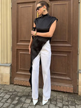 Midnight Luxe Satin Maxi Dress