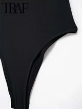 Off Shoulder Strapless Bodysuit – Summer Bodycon