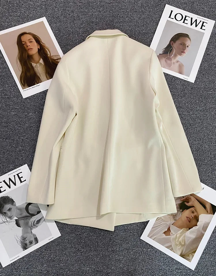 SilhouetteFit™ – Slim Blazer (Korean Fashion, Office-Ready Slimming Design)