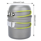 Camping Pots Cookware Set