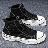 BritFlex™ Men’s High-Top Canvas Sneakers
