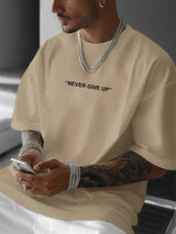 Men Cotton Graphic T-Shirt