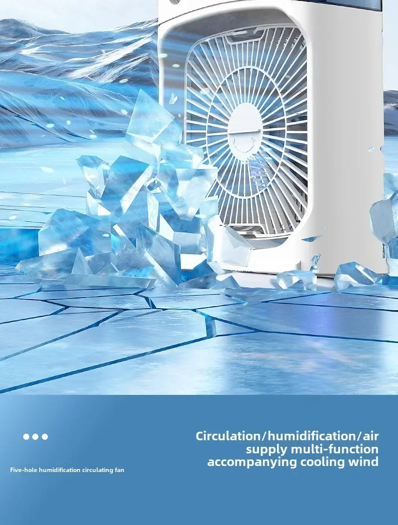 USB LED Portable Air Conditioner Fan