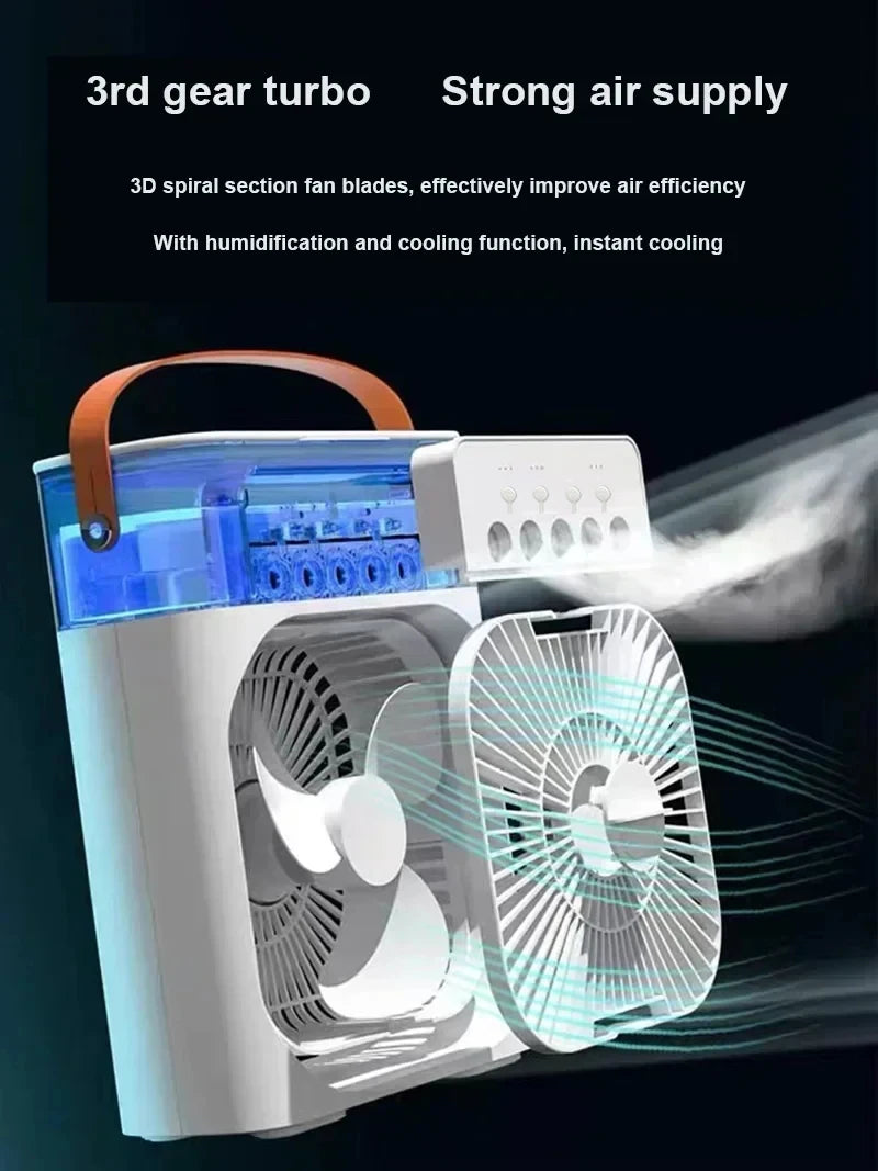 3-in-1 Portable Air Conditioner Fan