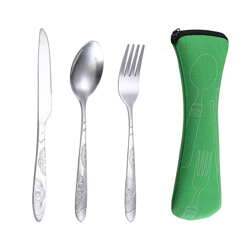 Portable Picnic Cutlery Set