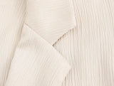 Wrinkled Suit Jacket Pant Set