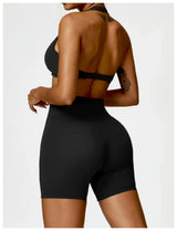 Women High Waist Yoga Fitness Shorts