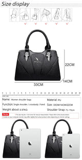 Classic Leather Crossbody Bag