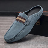 Men Suede Slip Ons
