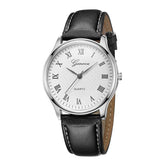 Men’s Luxury Quartz Leather Strap Watch