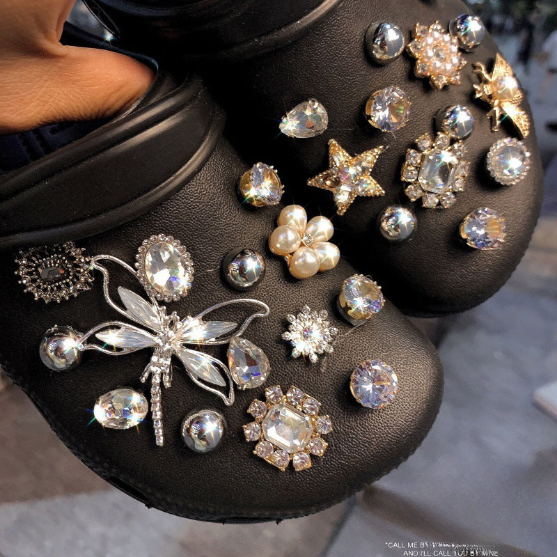 Women Garden Shoe Charms Decoration Set