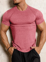 Women Short Sleeve Quick Dry Gym T Shirt