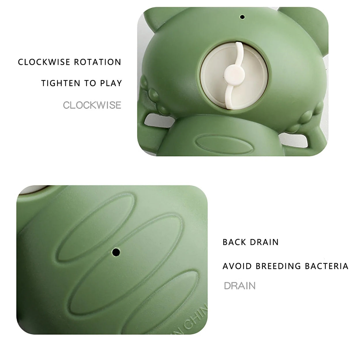 Baby Bath Toys – Frog Clockwork