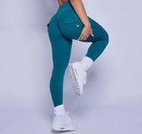 High Waist Push-Up Women's Yoga Pants – Sexy Pocket Workout Leggings