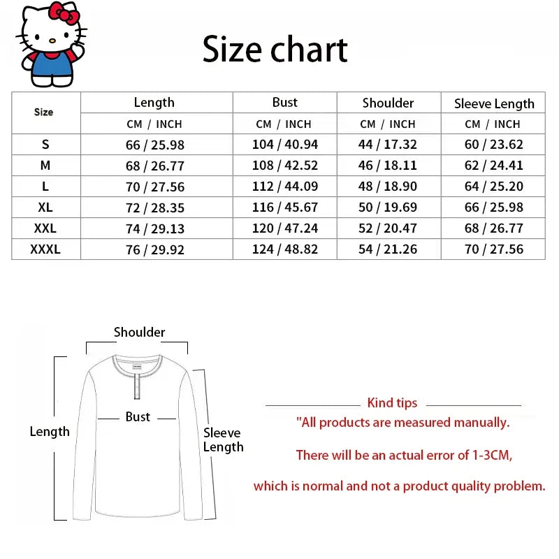 Hello Kitty Pattern Hoodie