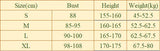 Size chart for Gradient Embroidery Hanfu Carnival Costume including bust, height, and weight specifications.
