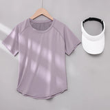 Women Quick Dry Short Sleeve Yoga T Shirt
