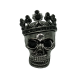 Women Skull Shoe Charms Metal Buckles