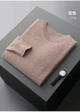 Men Merino Wool Pullover Sweater