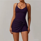 Women Tennis Dress with Shorts