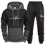Men's Casual Jogging Tracksuit Set