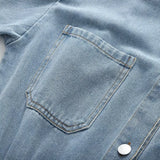 DenimPulse™ – Waist Slim Short Denim Jumpsuit (Playful, Sculpted & Trendy)
