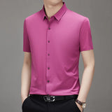 Men Stretch Short Sleeve Shirt
