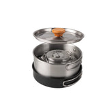 Stainless Steel Camping Cookware Set
