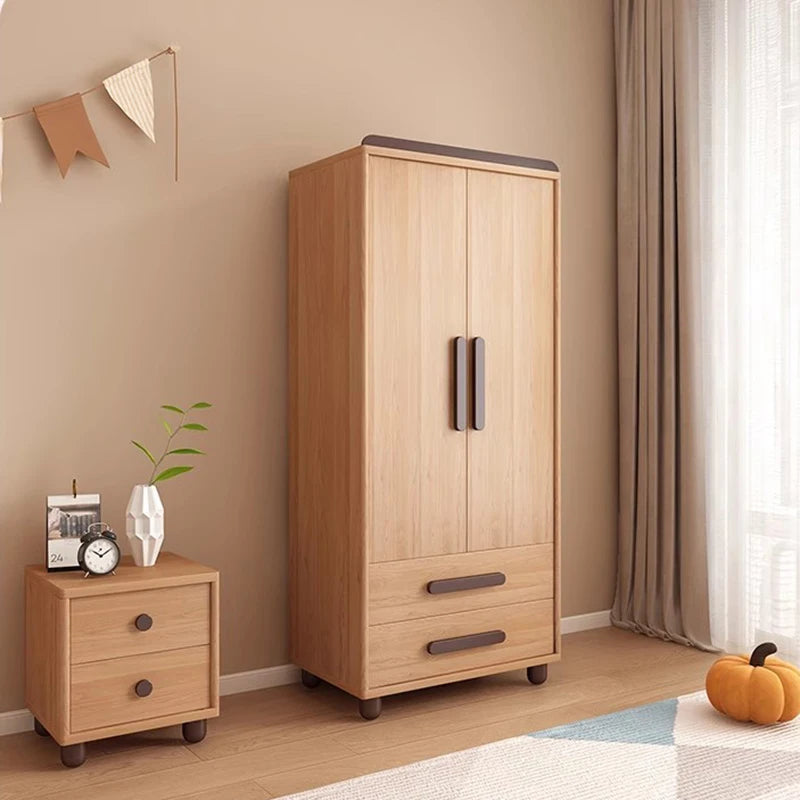 Wooden Storage Wardrobe Cabinet