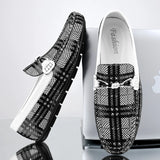 Men Suede Casual Driving Shoes