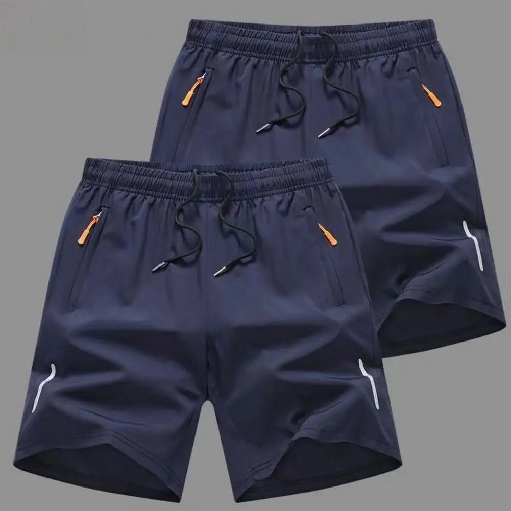 Men's Plus Size Ice Silk Shorts – Cool Summer Wear