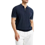 Executive Zip Knit Polo