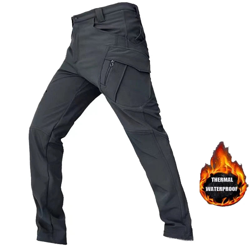Men Softshell Fleece Waterproof Jacket
